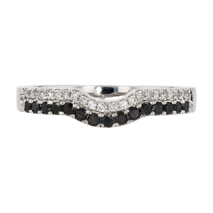 1/3 ctw 14K White Gold Diamond Band Ring