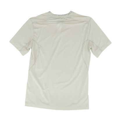 White Solid Active T-Shirt
