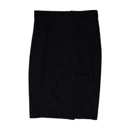 Navy Polka Dot Midi Skirt