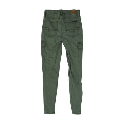 Olive Cargo Skinny Pants