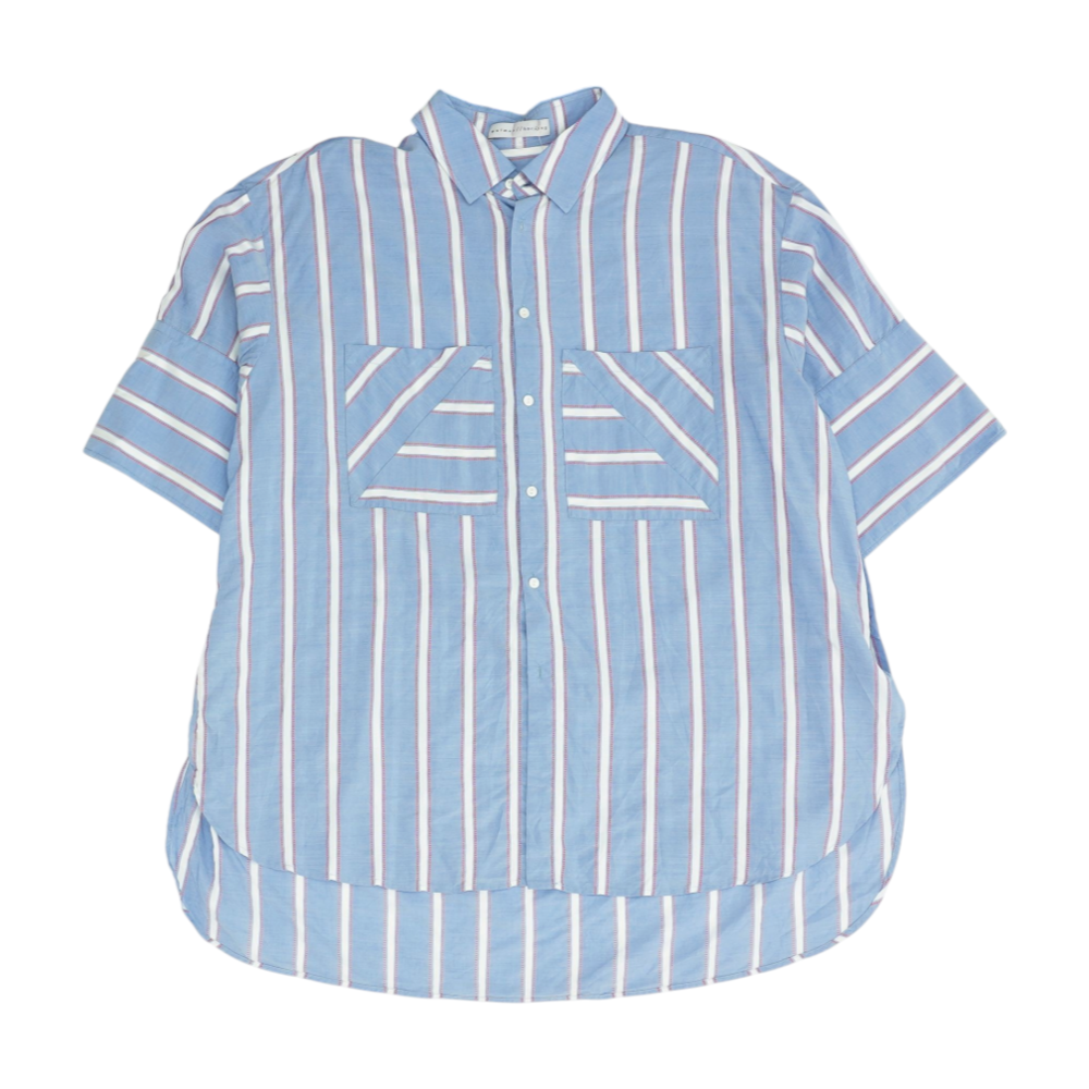 Blue Striped Button Down