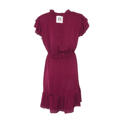 Burgundy Midi Dress