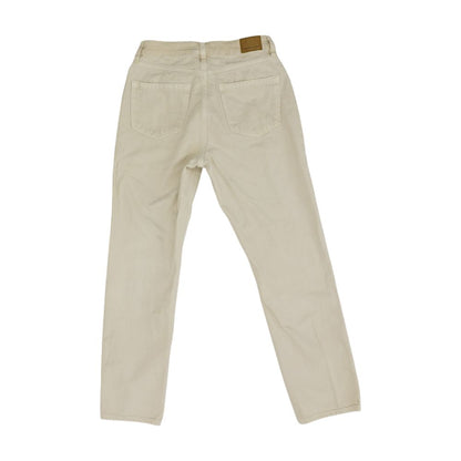 Beige Mom Straight Leg Jeans