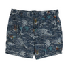 Blue Tropical Casual Shorts