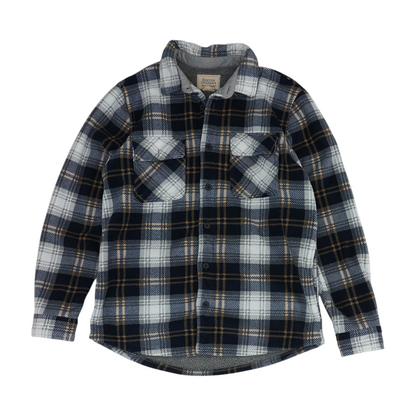 Navy Plaid Jacket