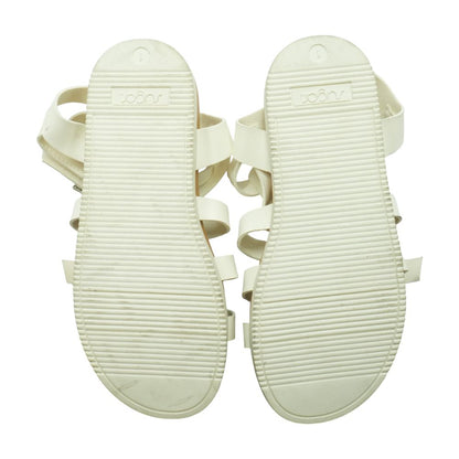 Gladiator White Sandals