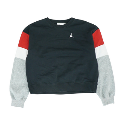 Multi Color Block Sweatshirt Pullover