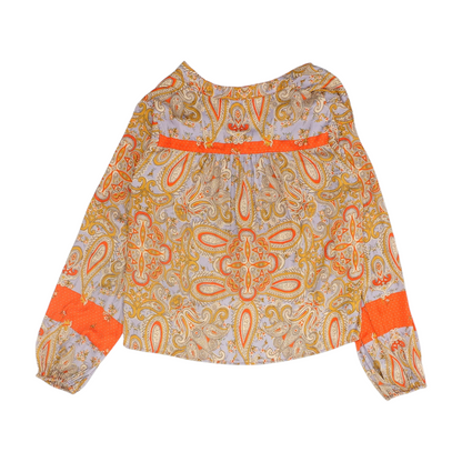 Multi Paisley Blouse