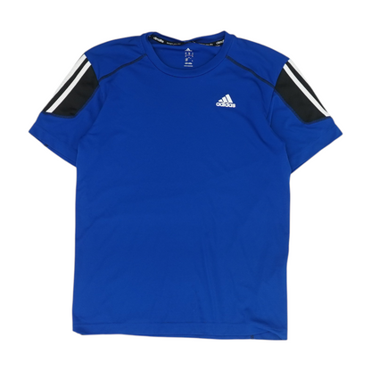 Blue Solid Active T-Shirt