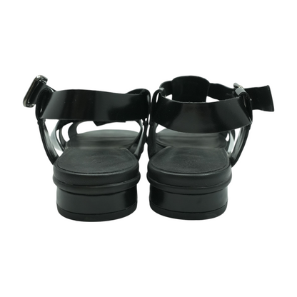 Black Flat Sandals