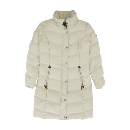 Beige Solid Coat