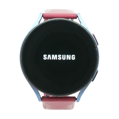 44mm Galaxy Watch5 Blue Smartwatch Red Band S/M