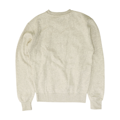 Gray Solid Sweatshirt Pullover