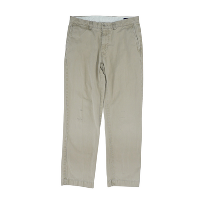 Beige Regular Pants