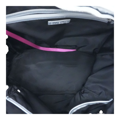 Silver Weekender Bag