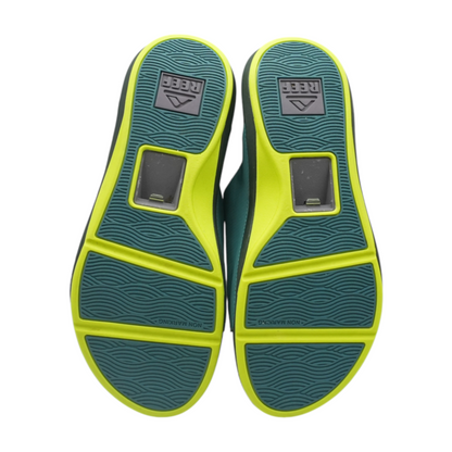 Teal Sport Slide Sandals