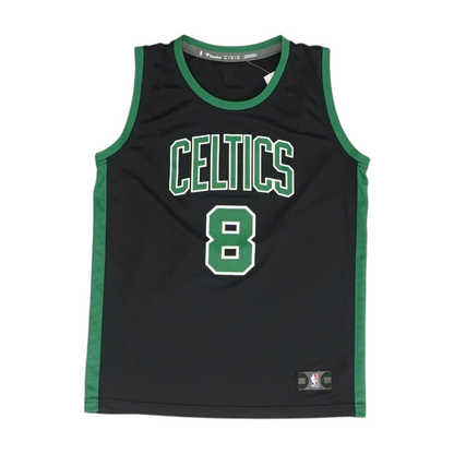 Boys' Black Boston Celtics Sleeveless Jersey
