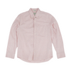 Pink Short Solid Long Sleeve Button Down