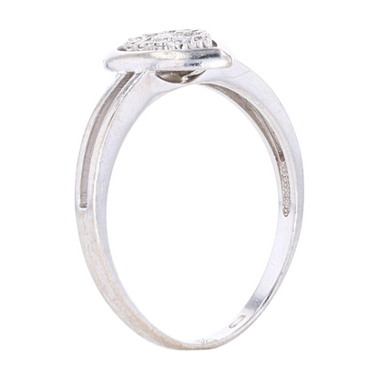 1/10 ctw 14K White Gold Diamond Fashion Ring