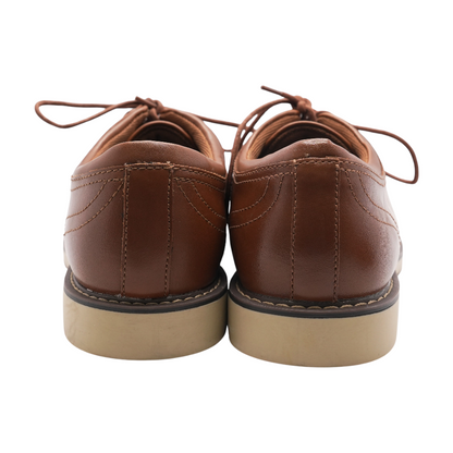 Brown Lace-Up Dress Shoes