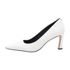Michael Kors White Pump Heels – Image 1