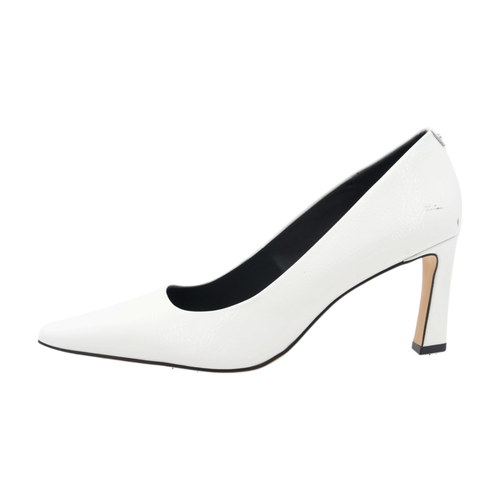 Michael Kors White Pump Heels – Image 1