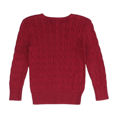 Red Pullover Sweater