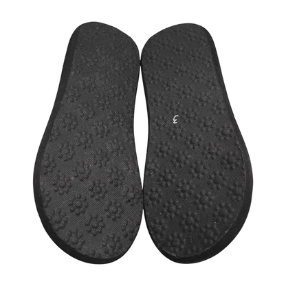 Black Flip-Flop Sandals