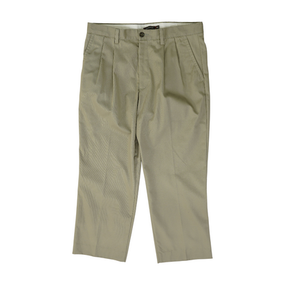 Khaki Straight Pants