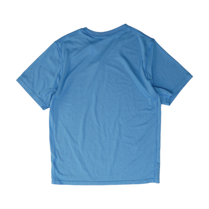 Blue Solid Active T-Shirt