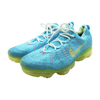 Air VaporMax 2023 Flyknit Baltic Blue Citron Tint Low-Top Athletic Shoes