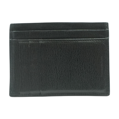 Black Leather Card Case