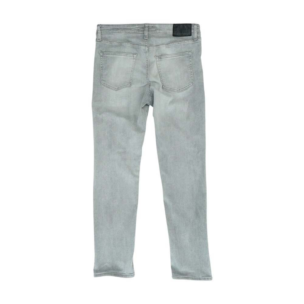 Express Gray Slim Jeans – Image 2