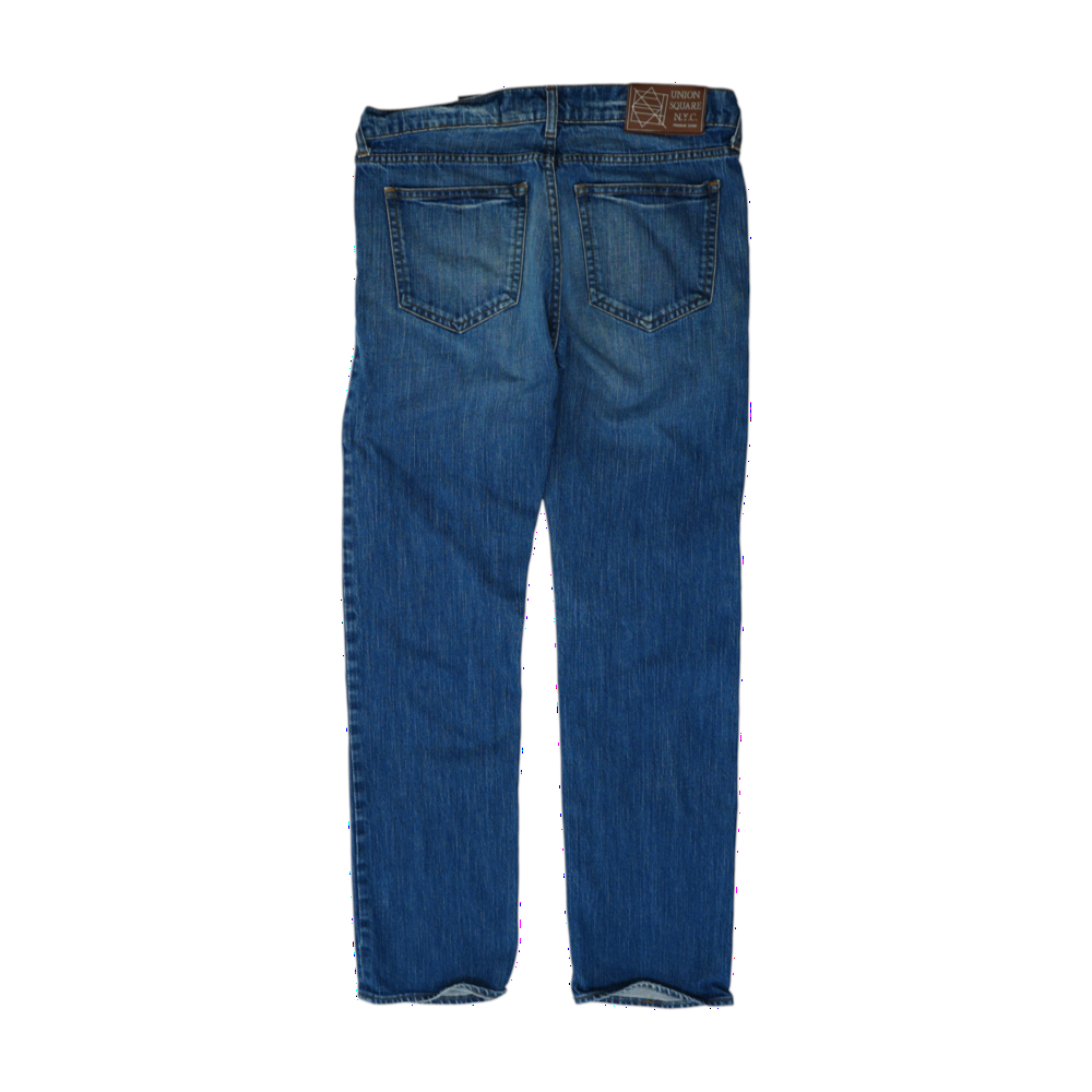Union Square Blue Straight Jeans – Image 2