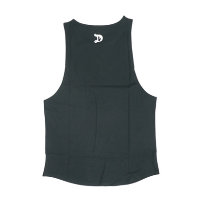 Black Solid Active Tank