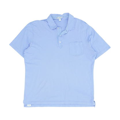 Lavender Solid Short Sleeve Polo