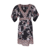 H&M Black Floral Mini Dress – Image 1
