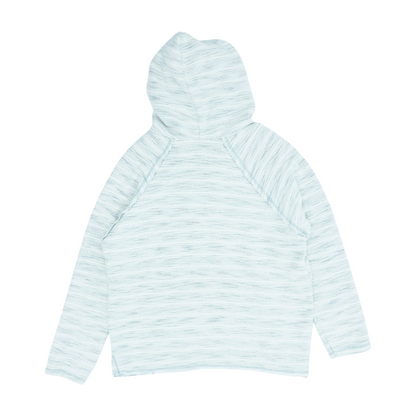 Blue Striped Hoodie Pullover