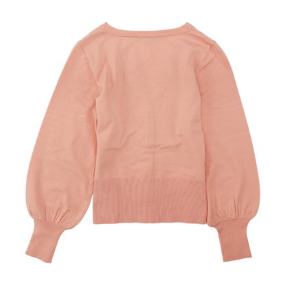 Pink Cardigan Sweater