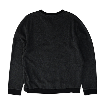 Charcoal Solid Sweatshirt Pullover