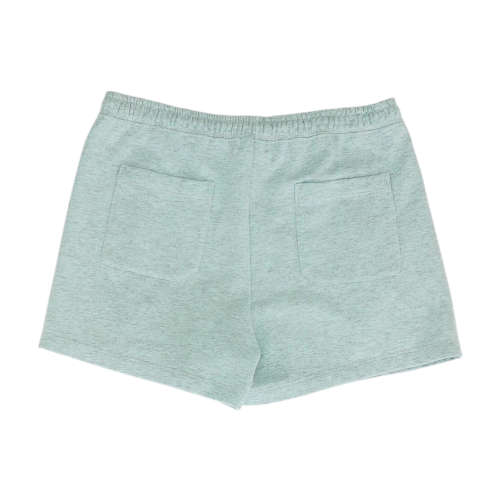 Green Solid Active Shorts