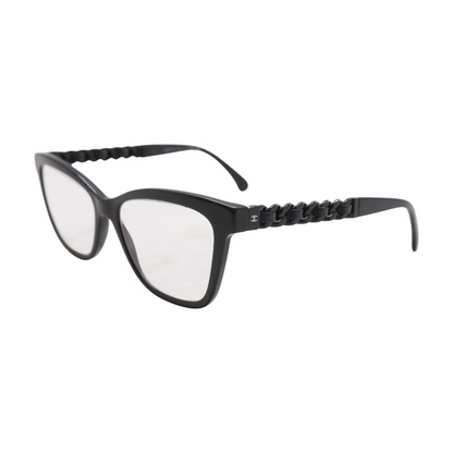 Black CHANEL 3429-Q Oval Prescription Eyewear