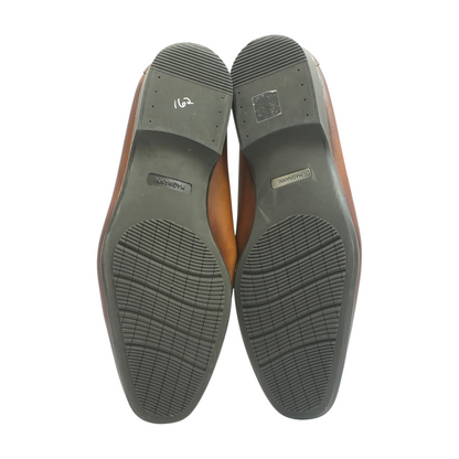 Brown Slip-On Dress Shoes