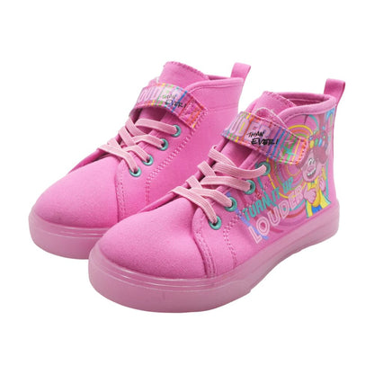 Pink Graphic Athletic Shoes