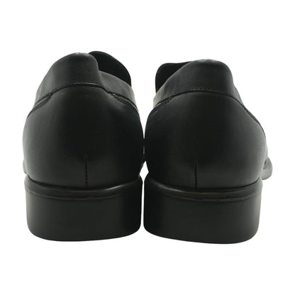 Black Leather Loafer Dress Shoes