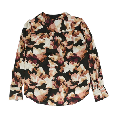 Black Floral Blouse