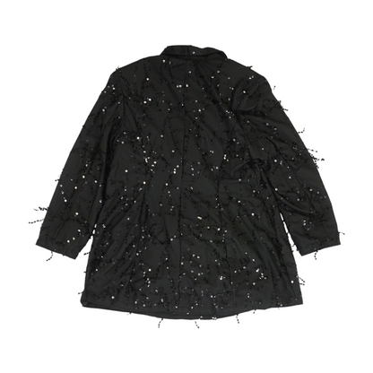 Black Plus Solid Blazer