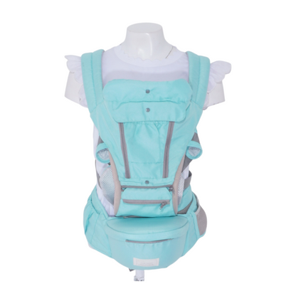 Aiebao Blue Hip Seat Baby Carrier – Image 1