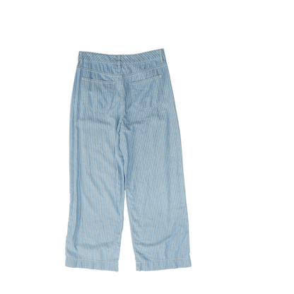 Blue Striped Pants