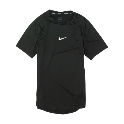 Black Solid Active T-Shirt